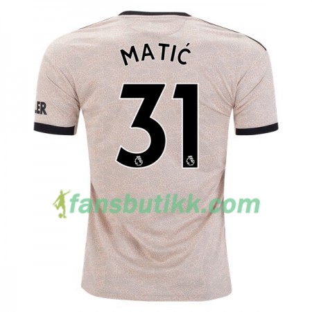 Fotballdrakt Manchester United Nemanja Matic 31 Bortetrøye 2019-2020 Kortermet